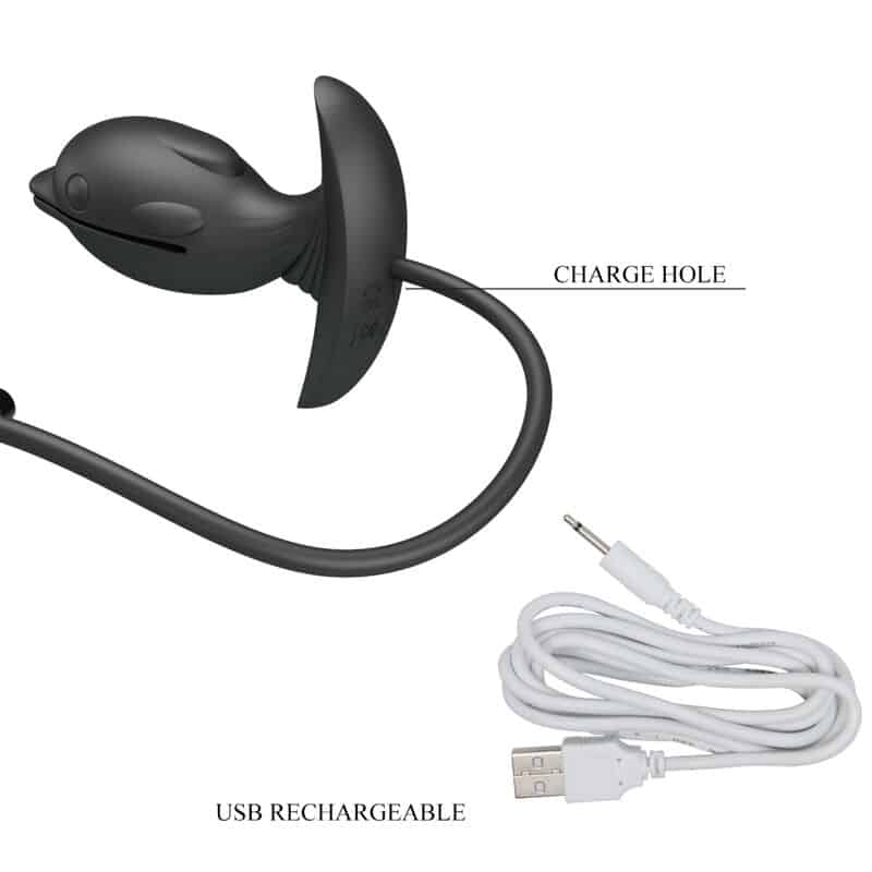 Pretty Love - Plug Anal Delfin Inflvel E Recarregvel - Image 7