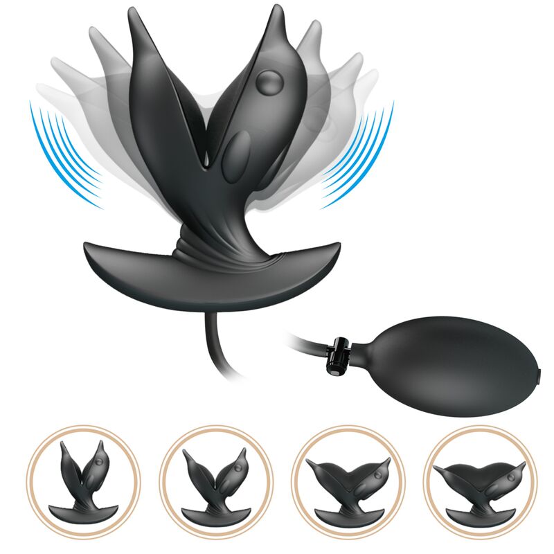 Pretty Love - Plug Anal Delfin Inflvel E Recarregvel - Image 9