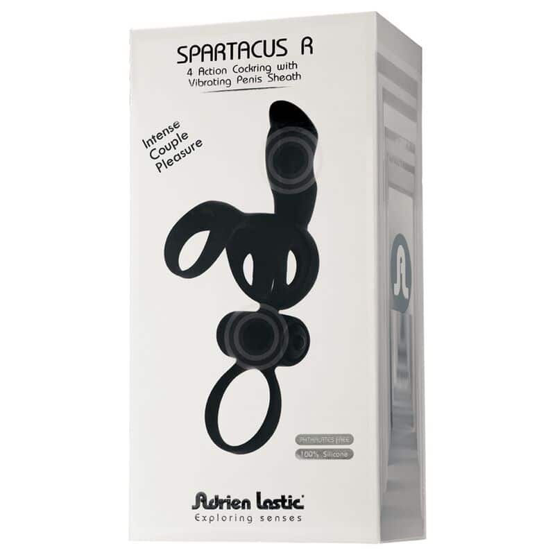 Adrien Lastic - Anel Spartacus E Bainha Para Pênis Com Vibrador - Image 6