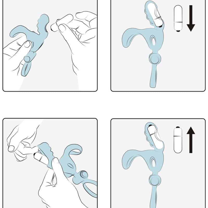 Adrien Lastic - Anel Spartacus E Bainha Para Pênis Com Vibrador - Image 5