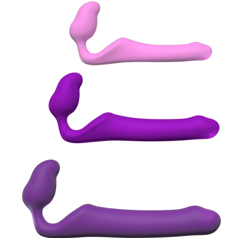 Adrien Lastic - Queens Strap-On Flexível Violeta Tamanho L - Image 4