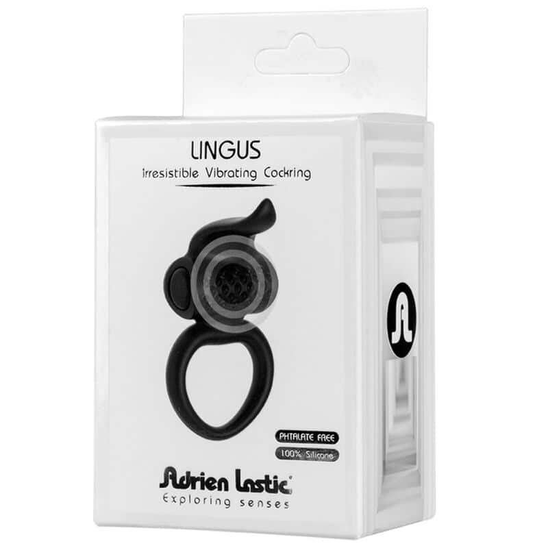 Adrien Lastic - Anel Vibrador Lingus Preto - Image 3