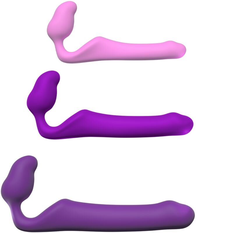 Adrien Lastic - Queens Strap-On Flexível Rosa Tamanho S - Image 4