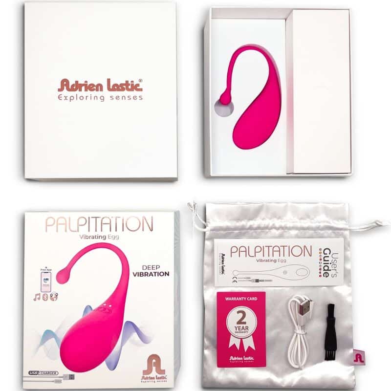 Adrien Lastic - Ovo Vibrante Palpitação Rosa - Aplicativo Gratuito - Image 7