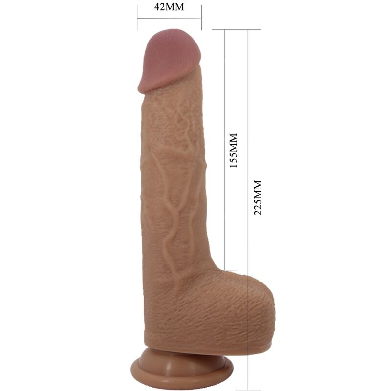Pretty Love - Vibrador Tommy Realistic Dildo 22.5 Cm - Image 4