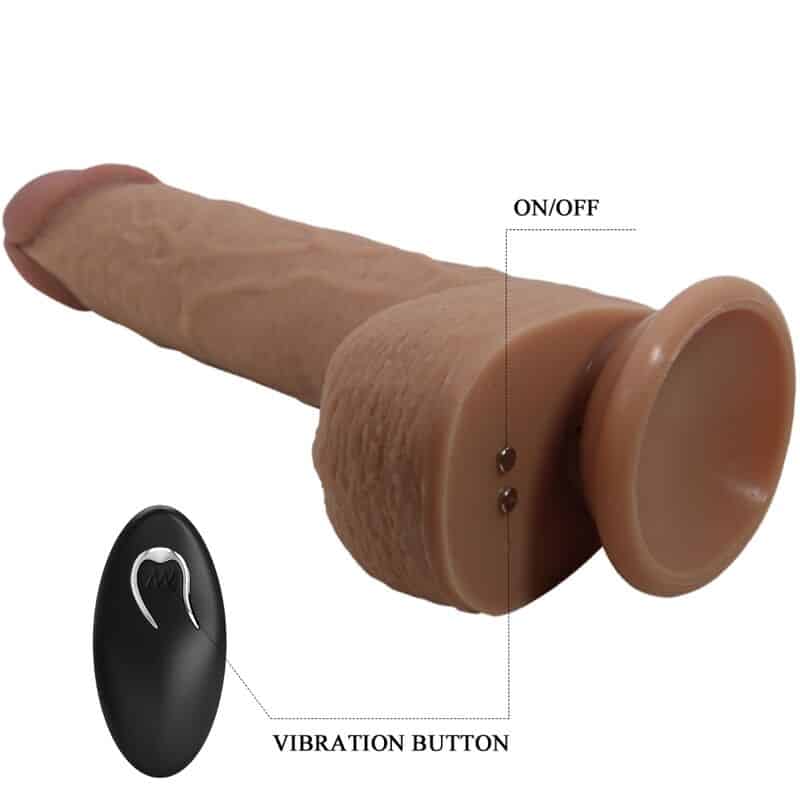 Pretty Love - Vibrador Tommy Realistic Dildo 22.5 Cm - Image 6