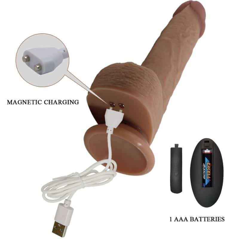 Pretty Love - Vibrador Tommy Realistic Dildo 22.5 Cm - Image 5