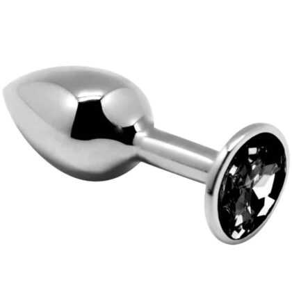 Alive - Mini Plug Prazer Anal Metal Preto Tamanho M