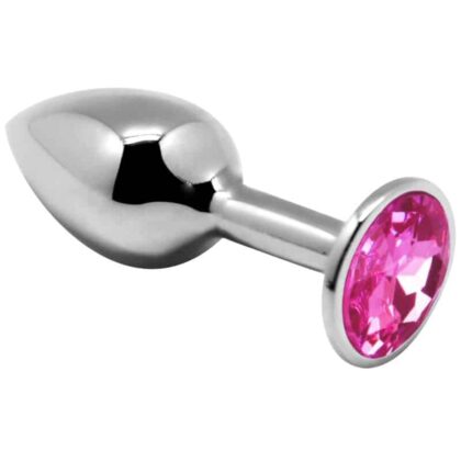 Alive - Mini Plug Prazer Anal Metal Rosa Tamanho L
