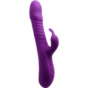 Alive - Romax Vibrador Coelho Silicone Violeta