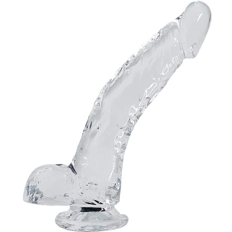 Alive - Garanhão Pênis Realístico Transparente 22 Cm