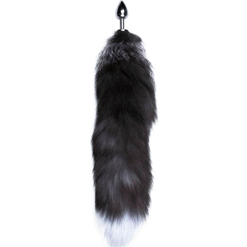 Alive - Plug De Prazer Anal Metal Fox Tail Tamanho M - Image 2