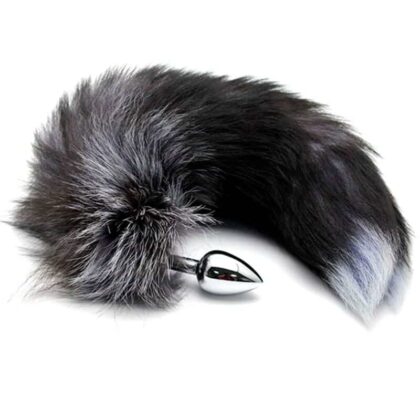 Alive - Plug De Prazer Anal Metal Fox Tail Tamanho S