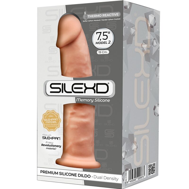 Silexd - Modelo 2 Pênis Realístico Premium Silexpan Silicone 19 Cm - Image 3