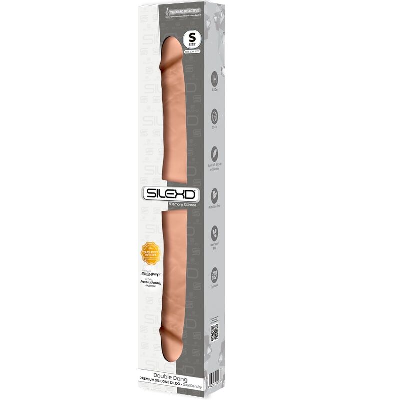 Silexd - Pênis Realista Duplo Premium Silexpan Silicone 38.5 Cm - Image 2