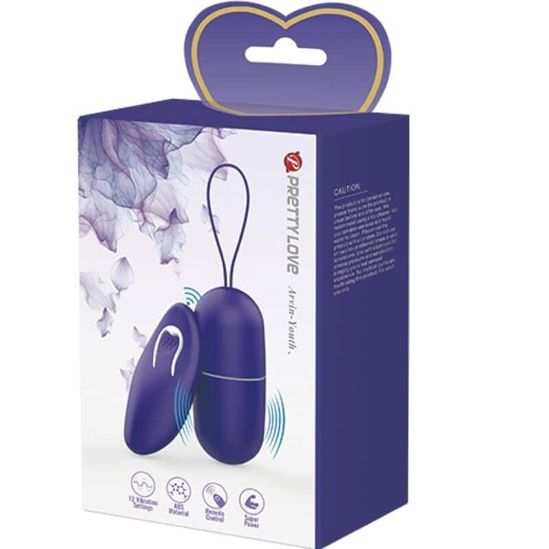 Pretty Love - Arvin Juventude Violando Ovo Controle Remoto Violeta - Image 7