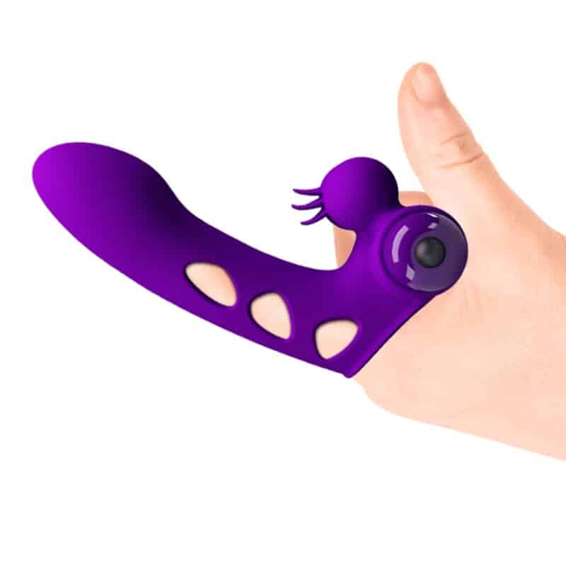 Pretty Love - Capa De Dedo Vibrador Roxo Orlando - Image 8