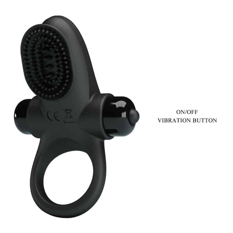 Pretty Love - Anel Vibrador Ii Para O Pênis Preto - Image 7