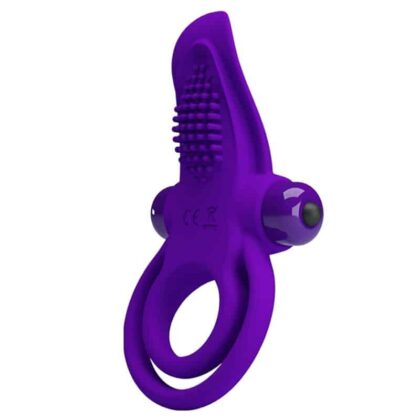 Pretty Love - Anel Para Pénis Vibrante Roxo