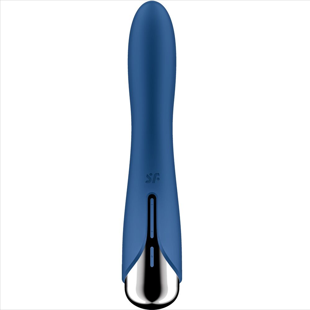 SATISFYER - VIBRADOR ROTADOR AZUL SPINNING VIBE 1 G-SPOT AZUL - N&R Store