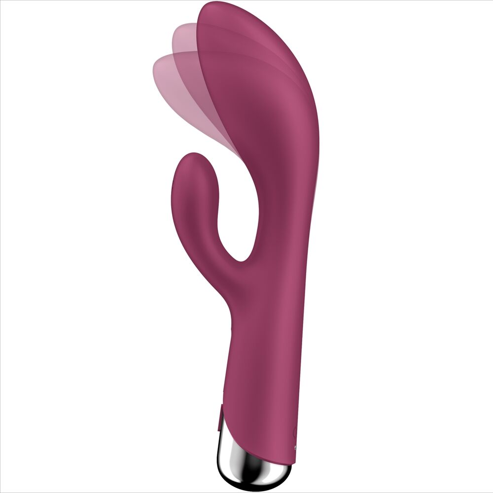 Satisfyer - Vibrador Coelho Spinning Rabbit 1 Vermelho - Image 5