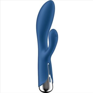 Satisfyer - Spinning Coelho 1 Clitóris E Estimulao Ponto-G Azul