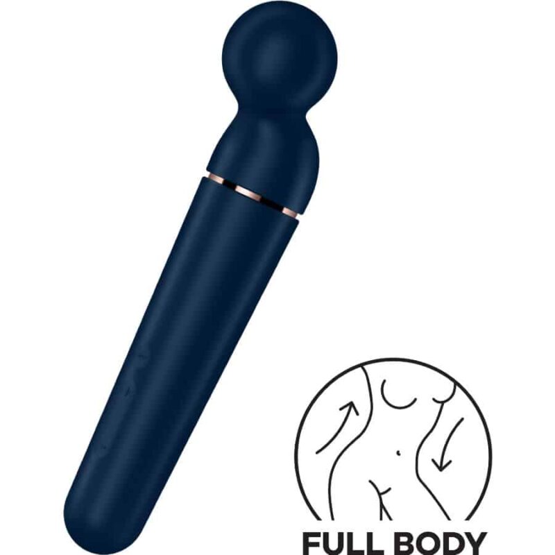 Satisfyer - Massager Vibrador Planet Wand-Er Azul - Image 5