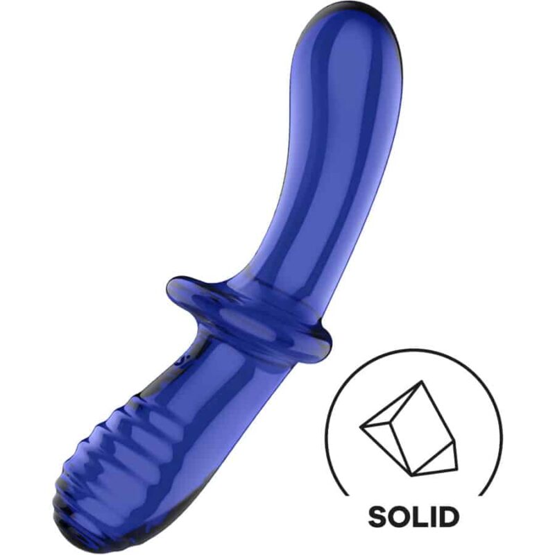 Satisfyer - Dildo De Cristal Duplo Transparente - Image 4