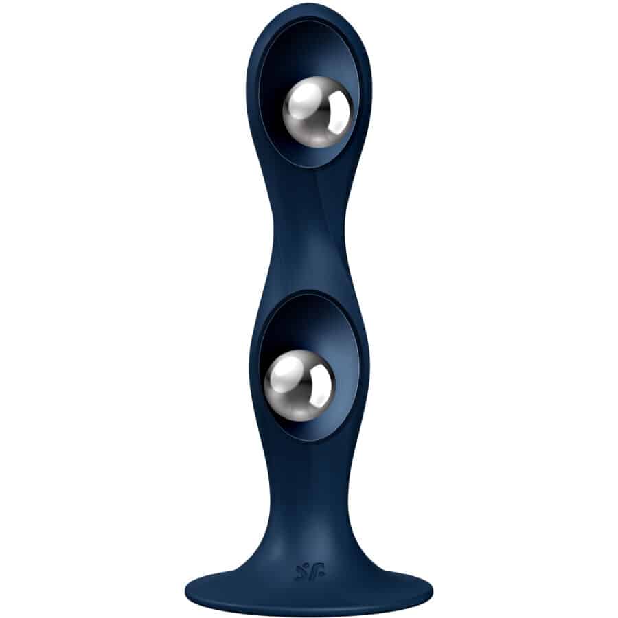 Satisfyer - Dildo De Silicone Dupla Ball-R Garnet - Image 2