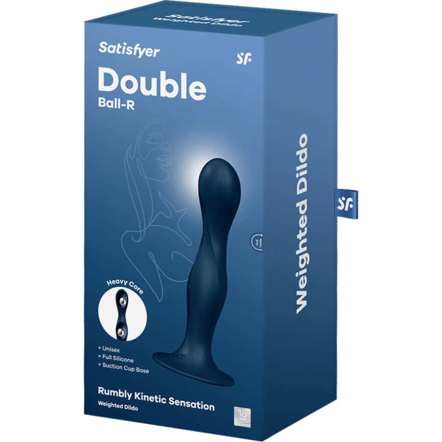 Satisfyer - Dildo De Silicone Dupla Ball-R Garnet - Image 4