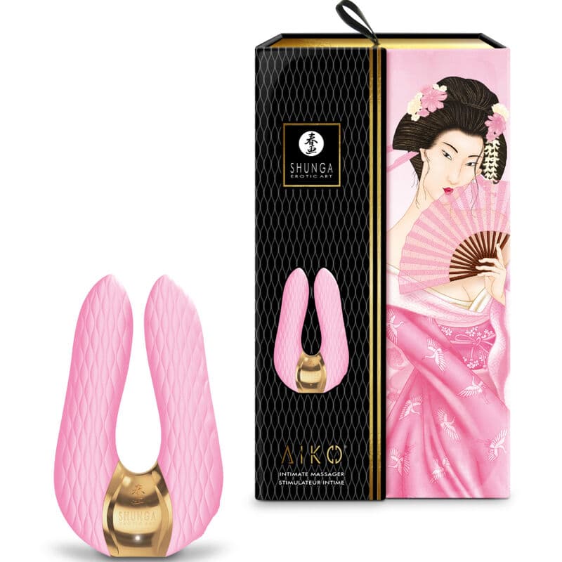Shunga - Massajador Íntimo Aiko Rosa - Image 4