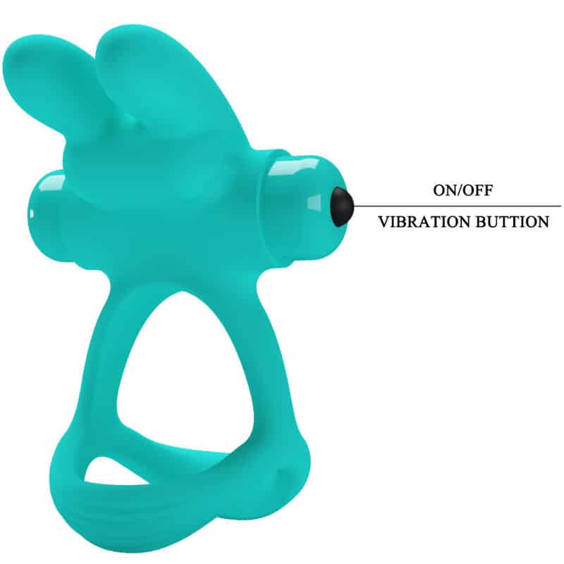 Pretty Love - Anel Vibrador Dante Coelho Verde - Image 5