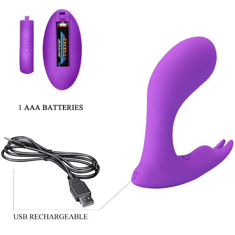 Pretty Love - Controle Remoto De Vibração E Pulsação Idabelle Violeta - Image 5