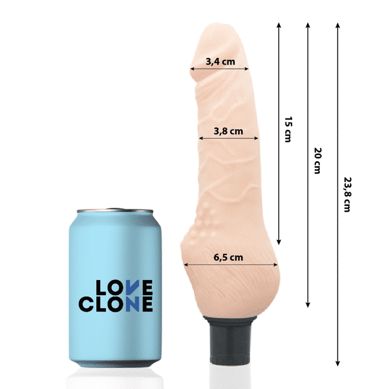 Loveclone - Daven Auto Lubrificao Realística 23,8 Cm