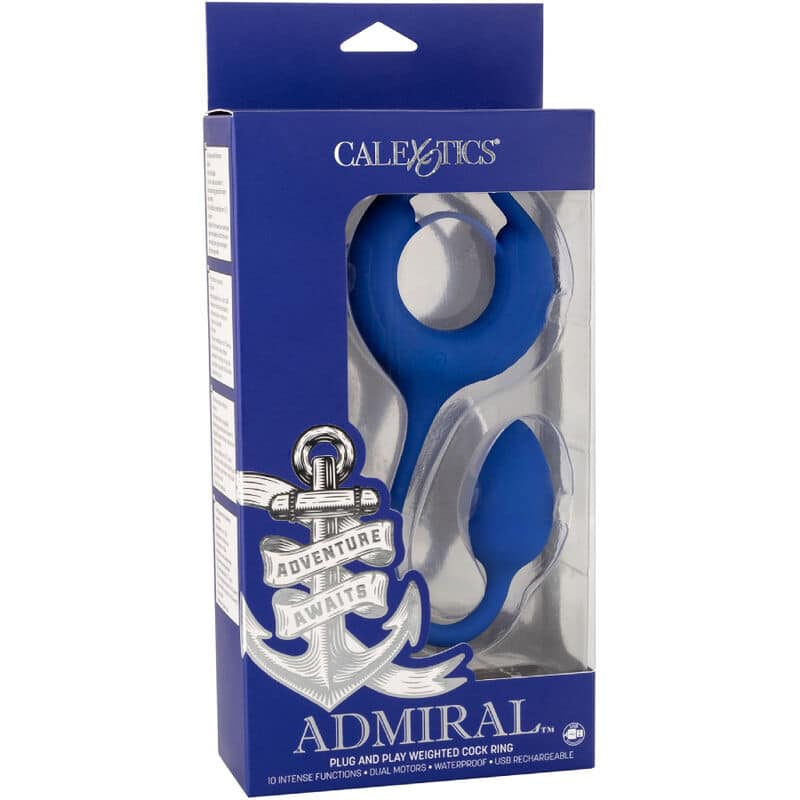 Admiral - Anel De Galo Ponderado Azul - Image 6