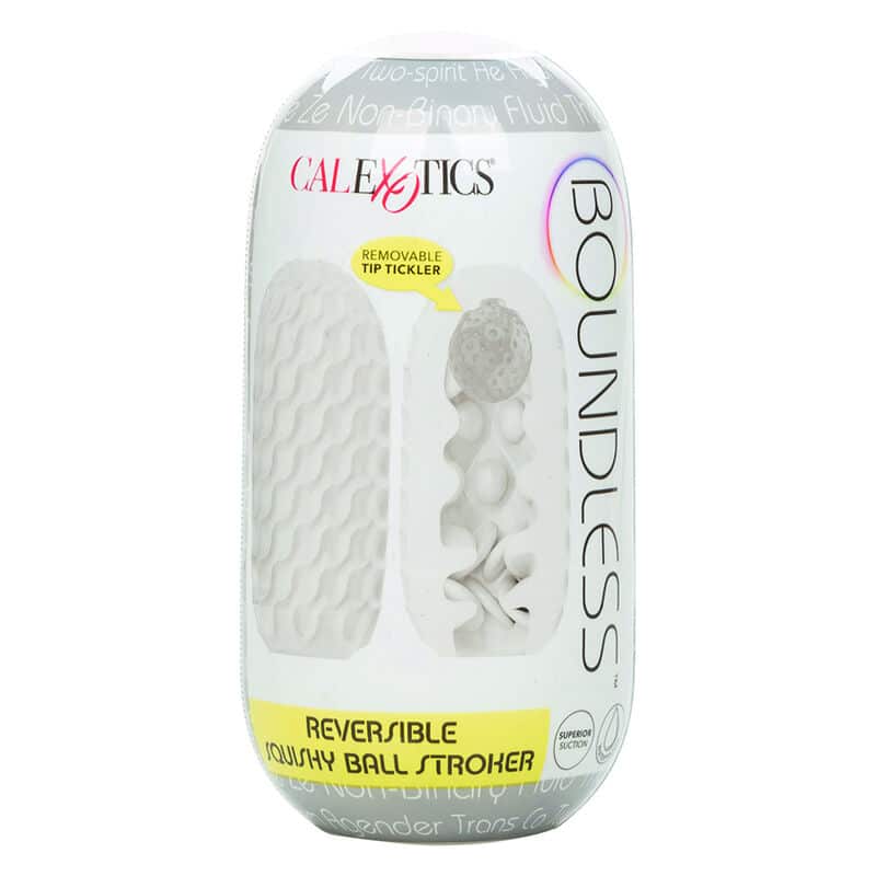 California Exotics - Boundless Reversível Squishy Ball Stroke Amarelo - Image 2