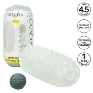 California Exotics - Boundless Reversível Squishy Ball Stroke Amarelo