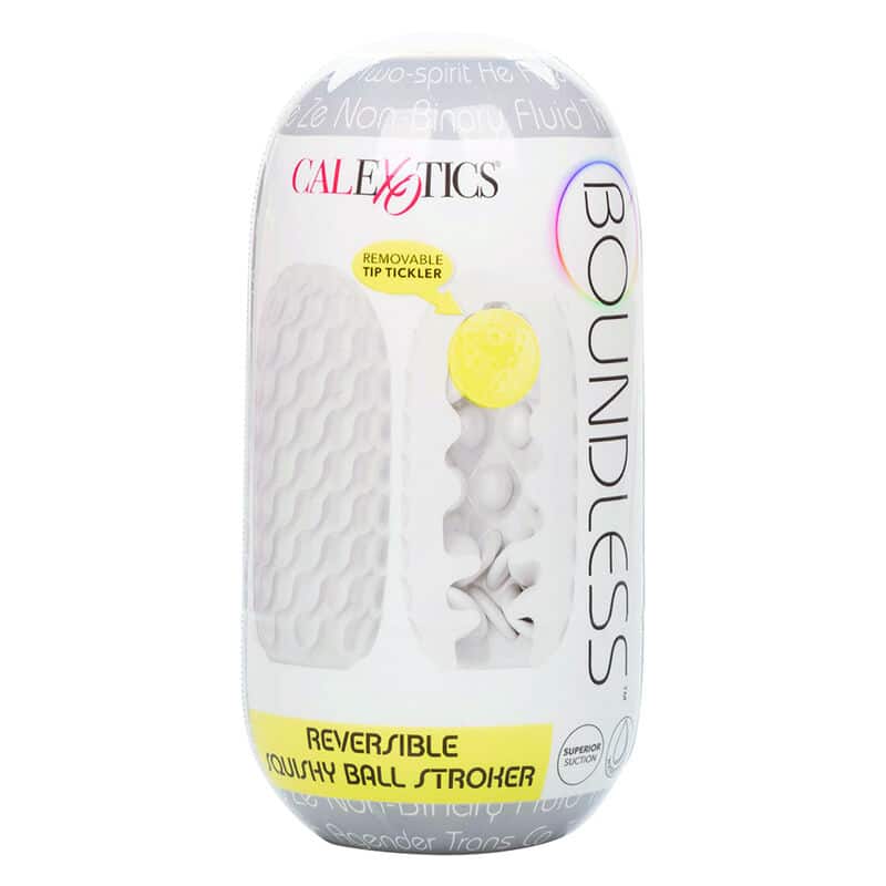 California Exotics - Boundless Reversível Squishy Ball Stroke Cinza - Image 2