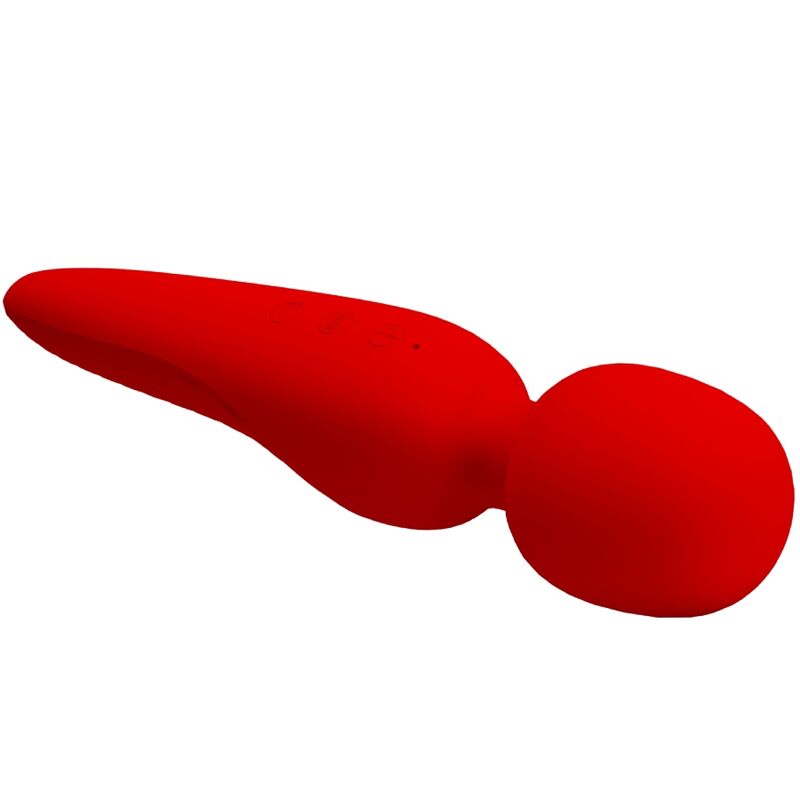 Pretty Love - Maredith Massager 12 Modos De Vibrao Vermelho - Image 5