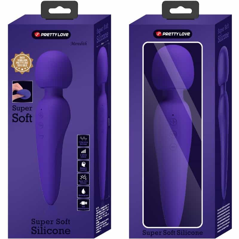 Pretty Love - Maredith Massager 12 Modos De Vibrao Roxo - Image 9