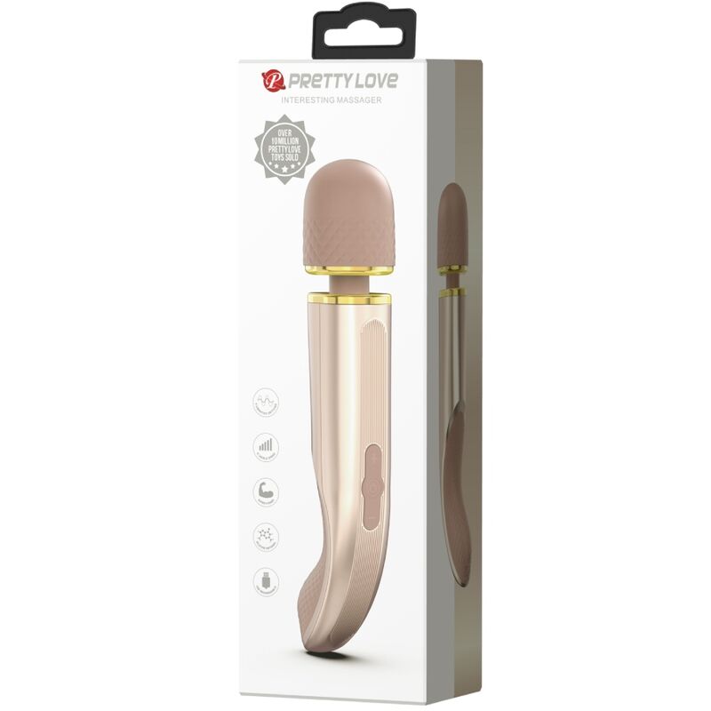Pretty Love - Massager 7 Modos De Vibrao Champagne - Image 10