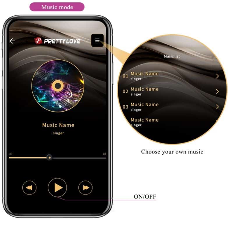 Pretty Love - Catalina Vibrador App Controle Remoto Roxo - Image 16