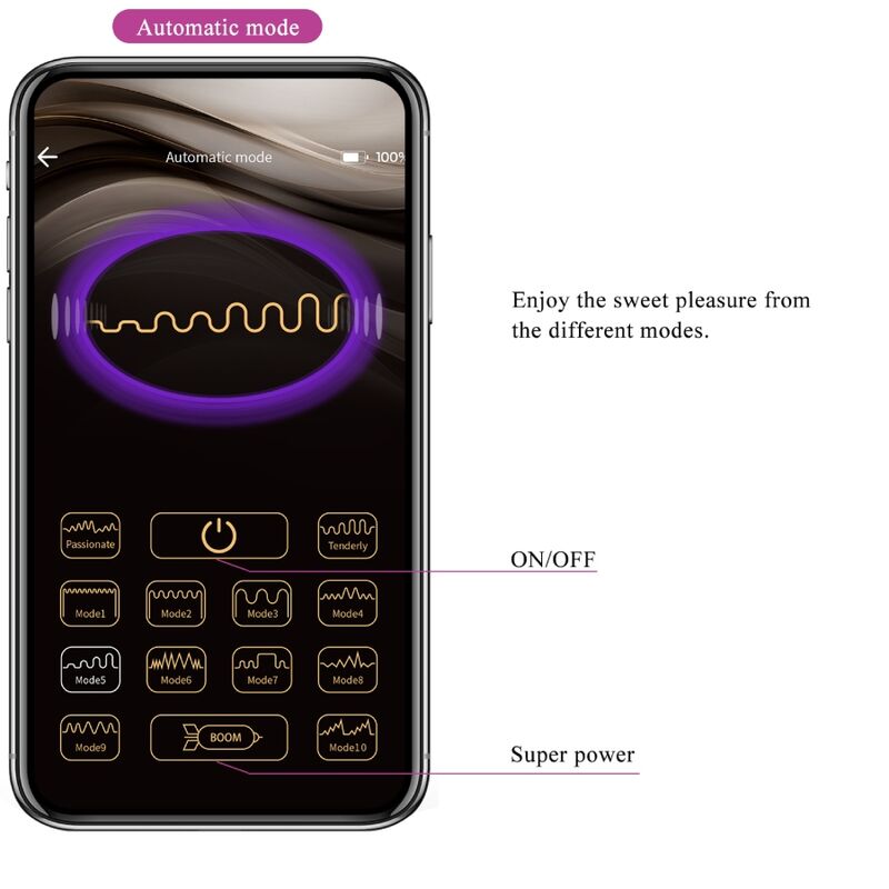 Pretty Love - Catalina Vibrador App Controle Remoto Roxo - Image 17