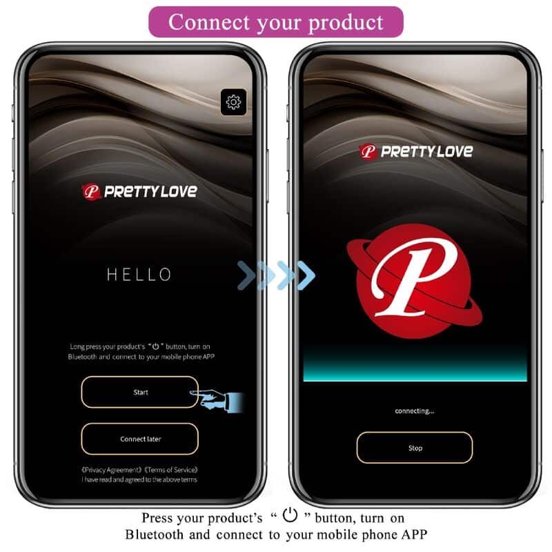 Pretty Love - Controle Remoto Billy Vibration Roxo - Aplicativo Grátis - Image 12
