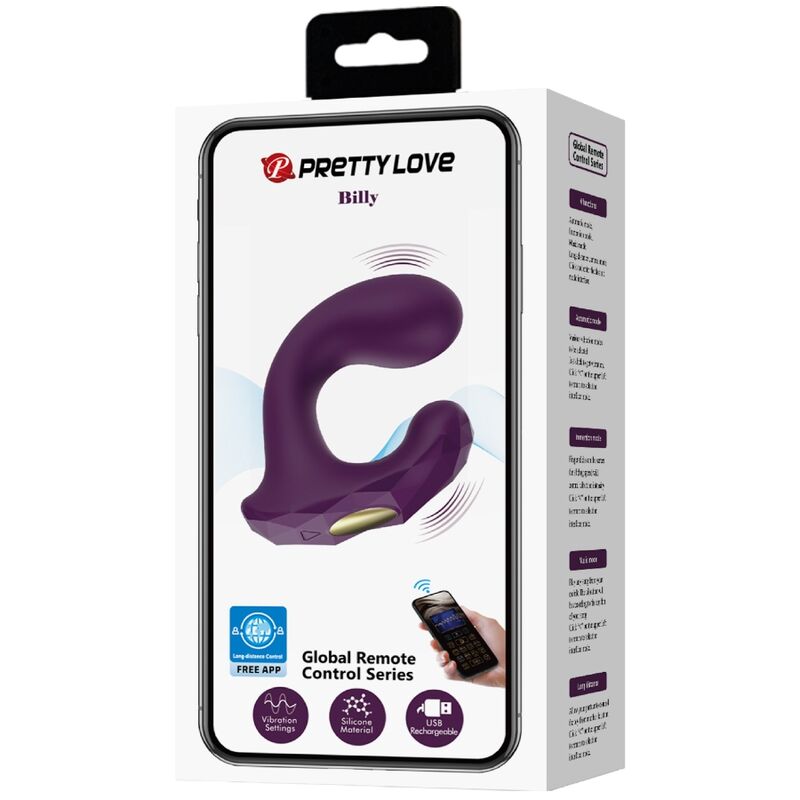 Pretty Love - Controle Remoto Billy Vibration Roxo - Aplicativo Grátis - Image 17