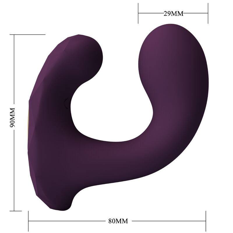 Pretty Love - Controle Remoto Billy Vibration Roxo - Aplicativo Grátis - Image 3