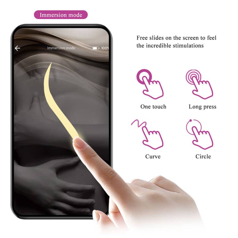 Pretty Love - Vibrador Hector Electroshock Por App Control Roxo - Image 13