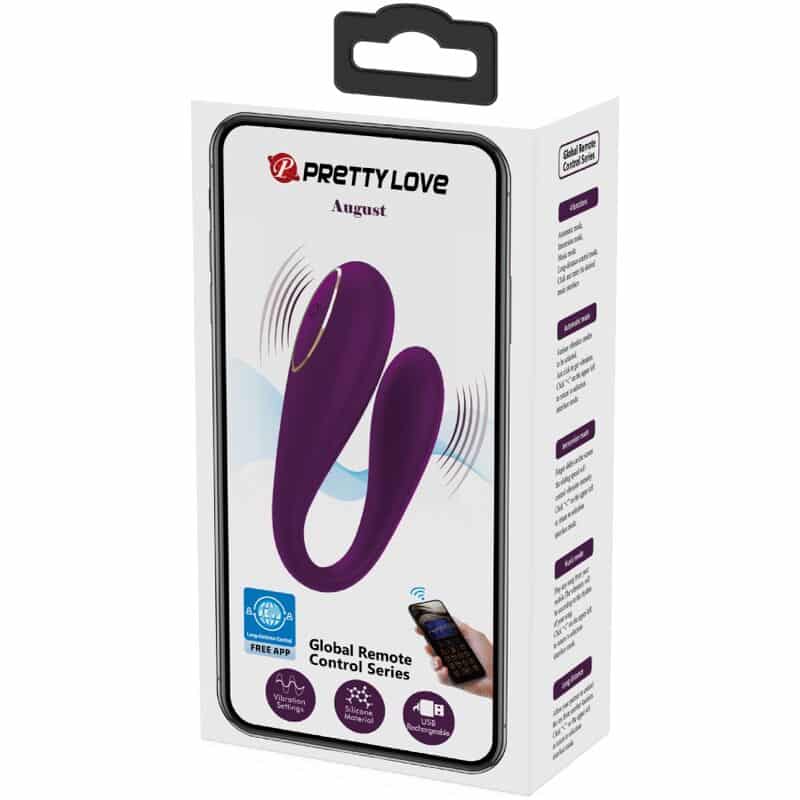 Pretty Love - Vibrador De Prazer Duplo Global Remoto De Agosto - Image 7