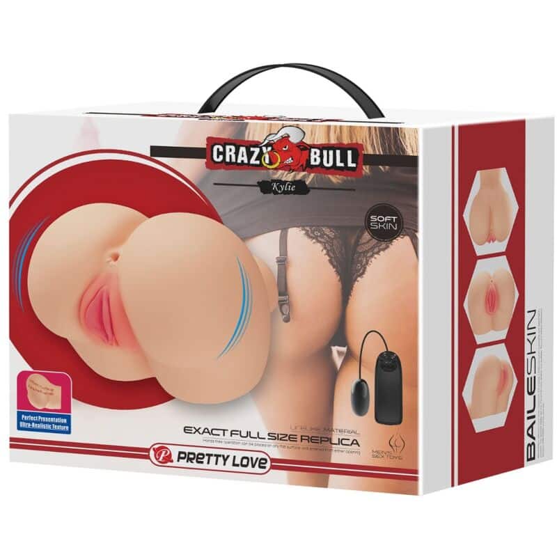 Crazy Bull - Vibrador Realista De Vagina E Nus Kylie - Image 9