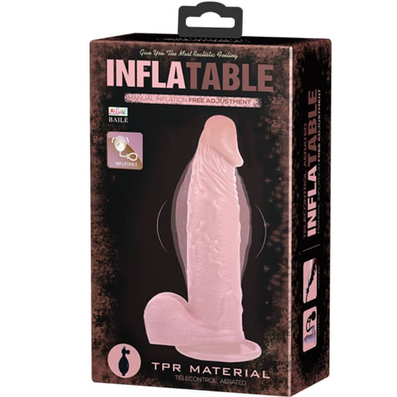 Dança - Dildo Inflável Realista Com Ventosa 15 Cm - Image 6